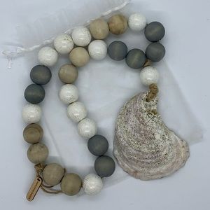 Welcome Beads With Shell 18in